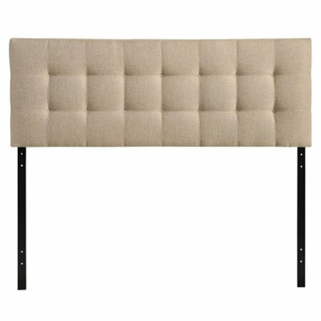 EAST END IMPORTS Lily Full Fabric Headboard- Beige MOD-5146-BEI